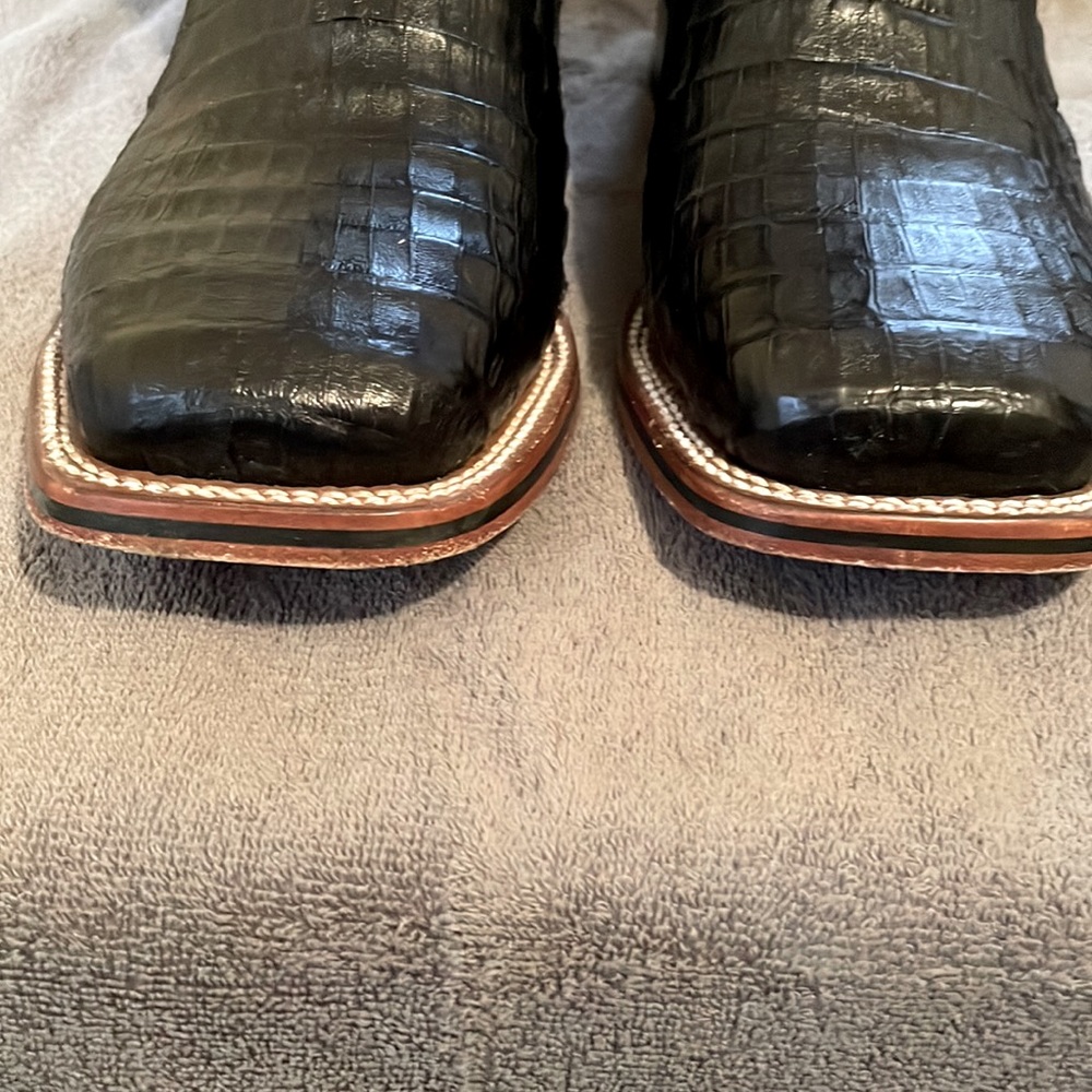 Official Dan Post Crocodile Western Boots